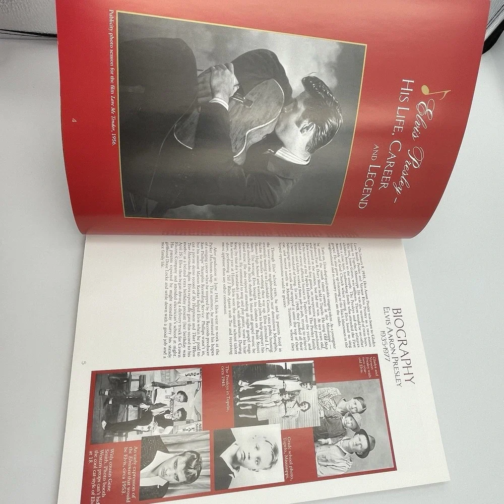 Elvis Presley Graceland‎ Official Guidebook Softcover Book EUC